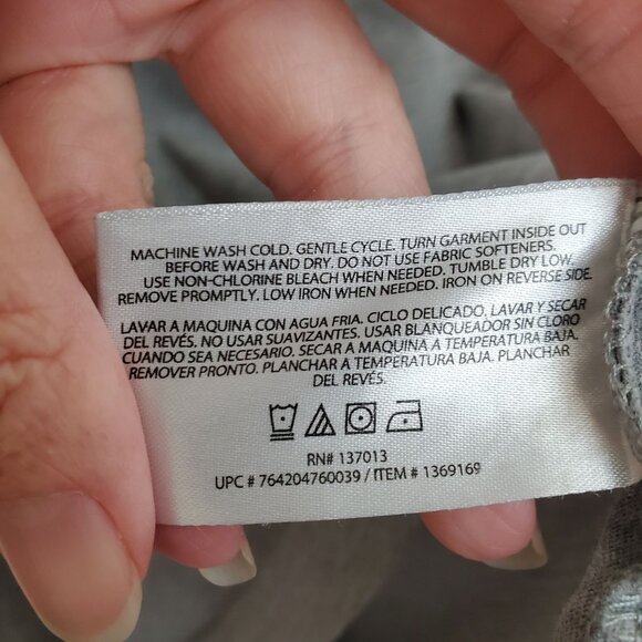 Orvis ash gray American flag dog printed tee - Picture 5 of 8